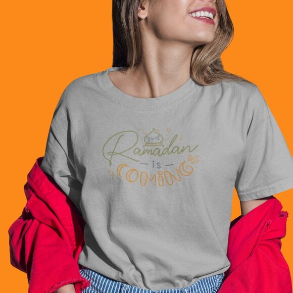 Ramadan is Coming Islamic shirt |  Ramadan shirt |  Ramadan Holly Fasting Month - Picture 8 of 10